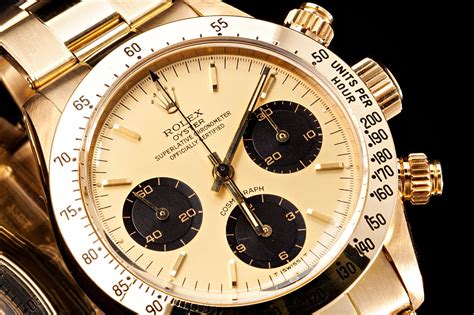 Vintage Gold Rolex Cosmograph Daytona 6265 